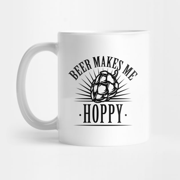 Beer Makes Me Hoppy by LuckyFoxDesigns